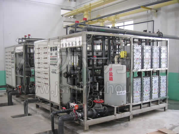 MC-EDI (Electro-deionization) device